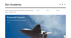 Desktop Screenshot of devacademy.org