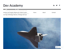 Tablet Screenshot of devacademy.org